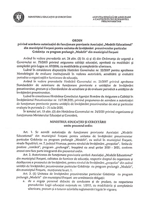gradinita focsani